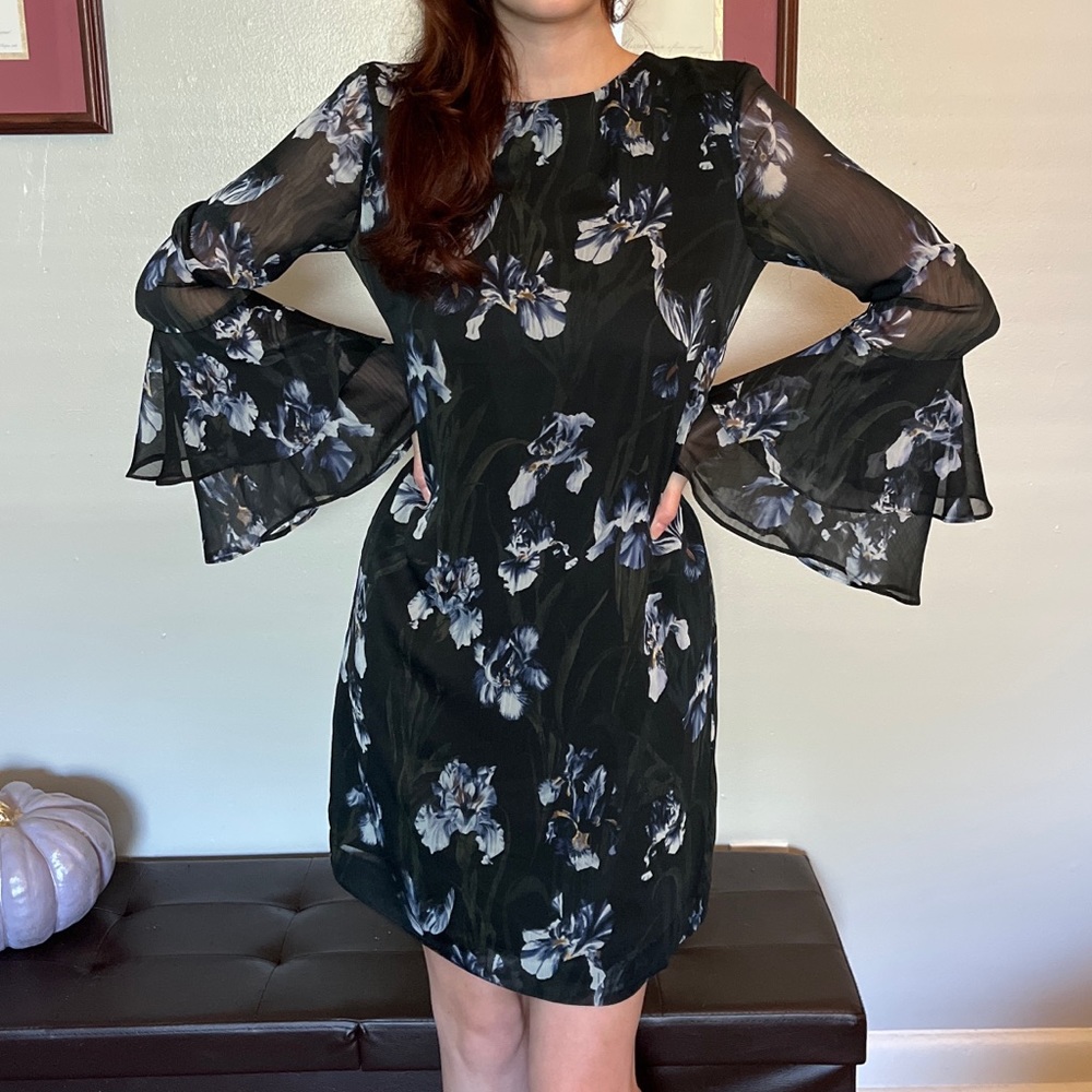 H&M Bell Sleeve Iris Dress